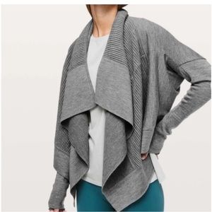 Size 6 Lululemon Open-Front Sweater